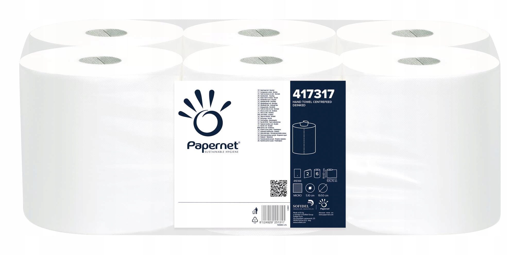 

Ręcznik M 2W Papernet 417317 6 rolek
