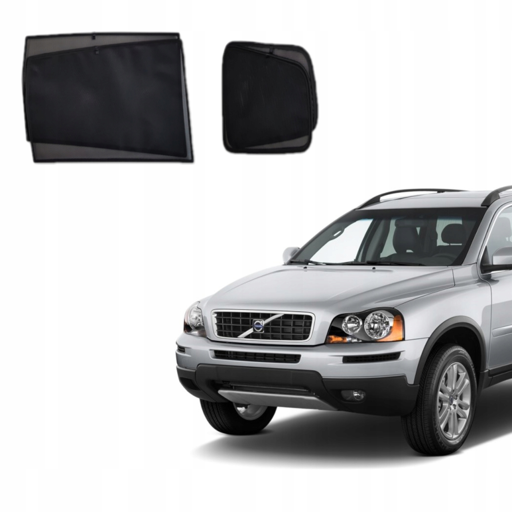 Zatemňovací sluneční clony na sklo pro Volvo XC90 I