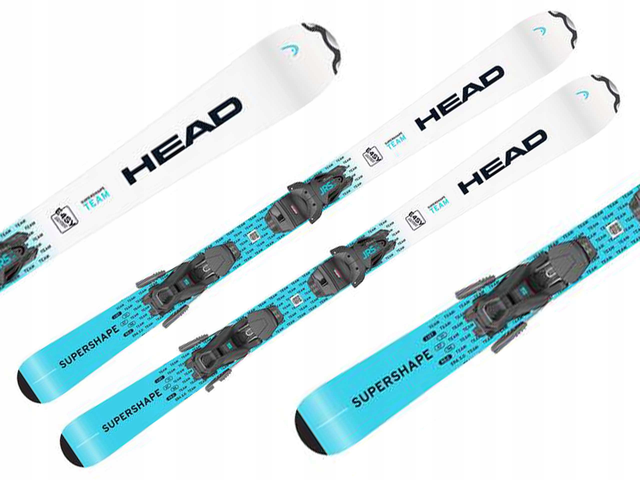 Narty Head Supershape Team Easy wiązania Jrs 4.5 Gw 117cm