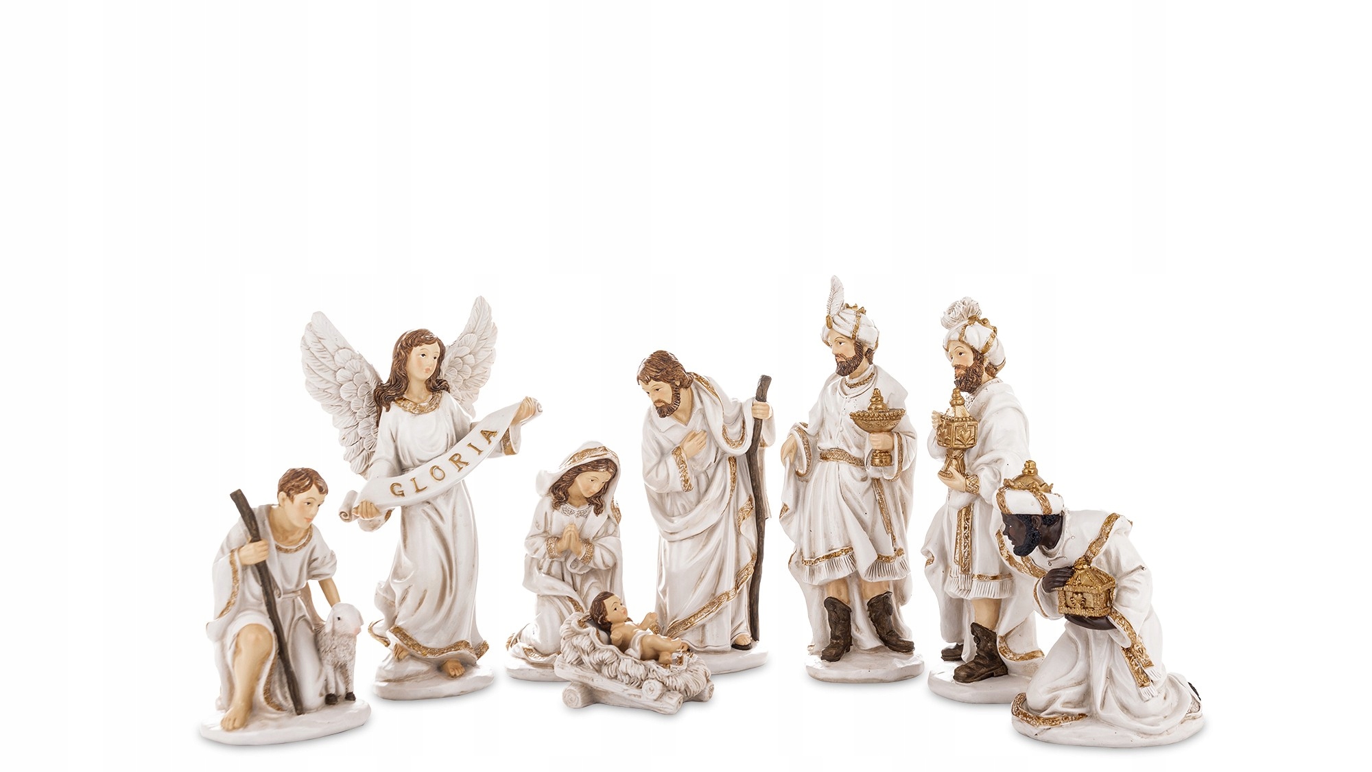 Figúrky betlehemov, 8 Kusov vianočná Dekorácia Vianočný Betlehem