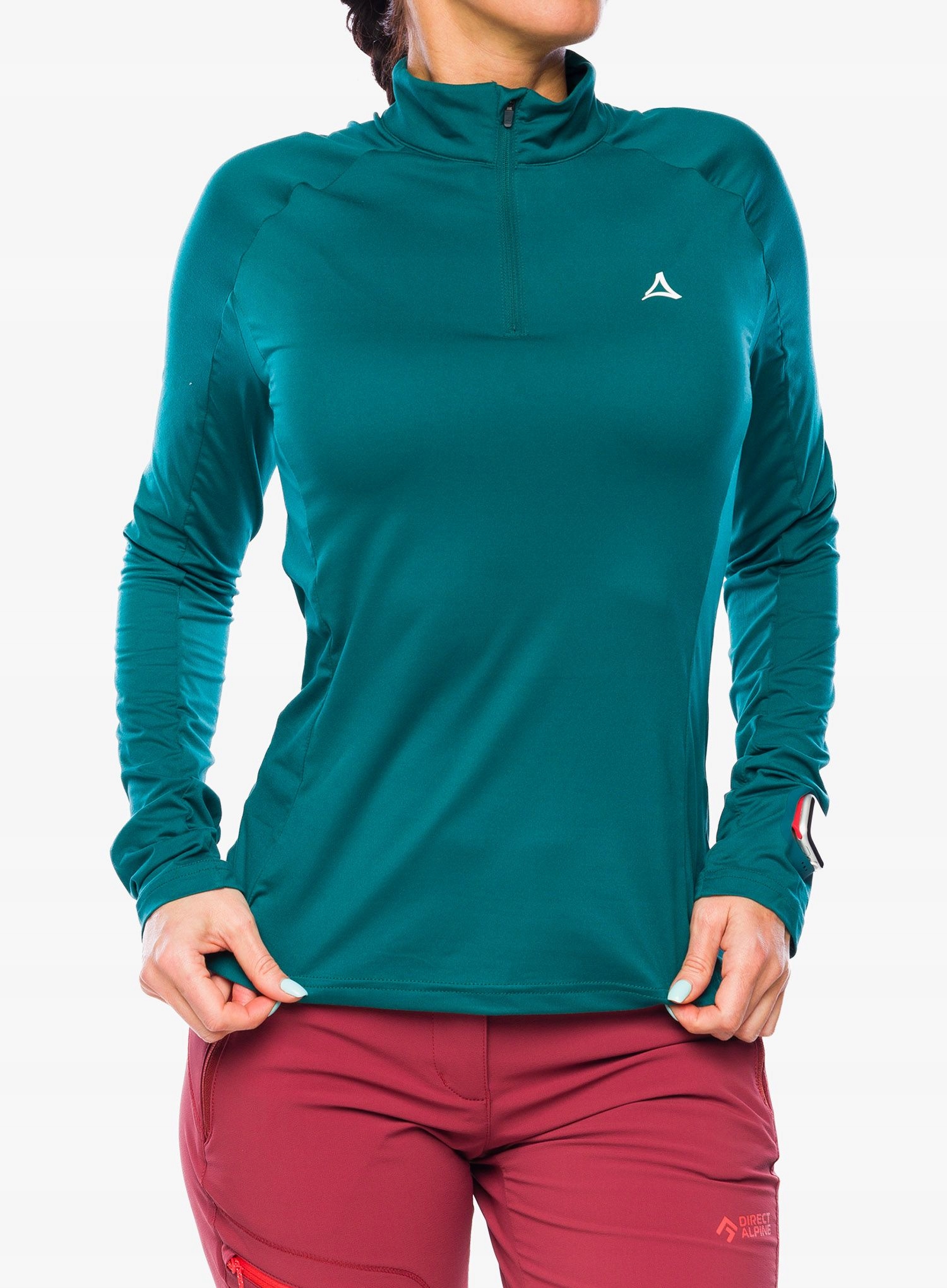 Mikina s 1/2 zipem Schoffel Longsleeve Berwang psychotropická M