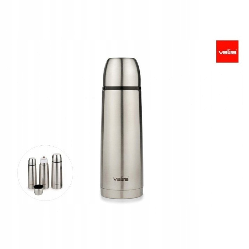 Termos Valira Inox 0,7 l stalowy nierdzewny z kubkiem