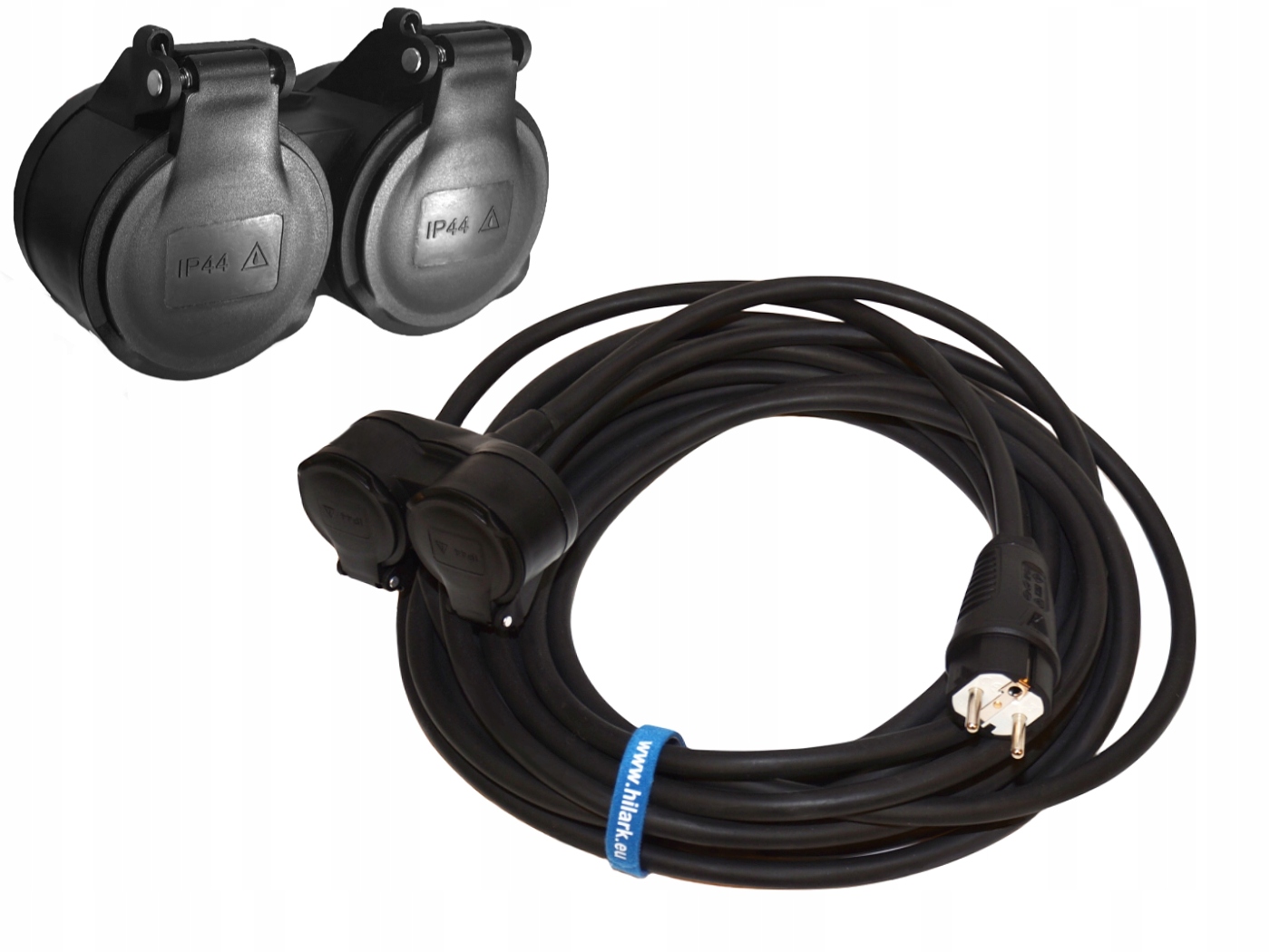 

Przedłużacz z rozgałęźnikiem OnPD H07RN-F 3x1,5 5m