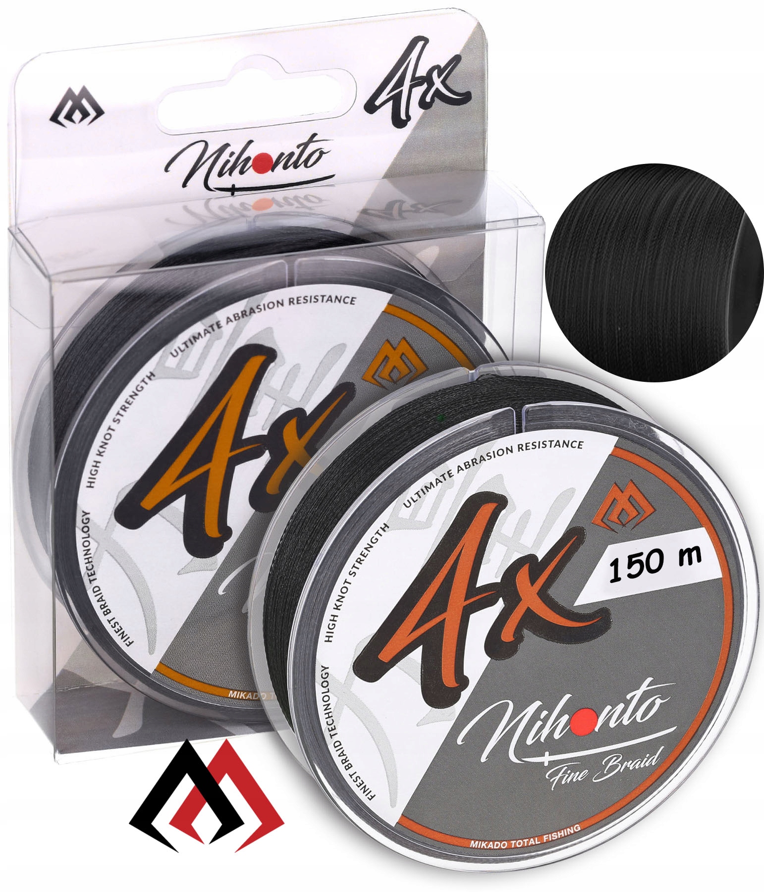 

Plecionka Mikado Nihonto 0,14 -150 m -czarna