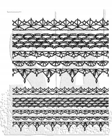 Raznice Tim Holtz Crochet Trims (CMS480)