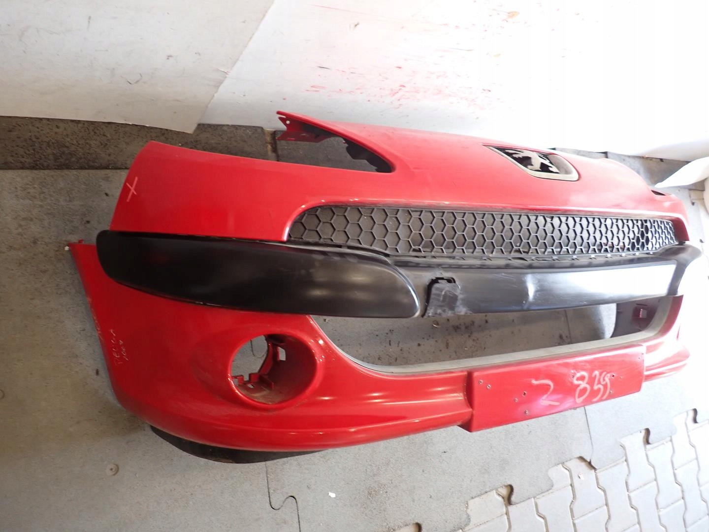 nárazník předek přední PEUGEOT 1007 2005- 9651378877