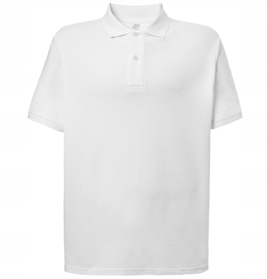 

Koszulka Polo Męska Jhk 210 Biała XL