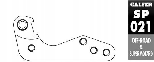 Adaptér Brzdového Kotúča 270 MM Husgvarna Cr 125 00-04, Bmw G 450X 08-