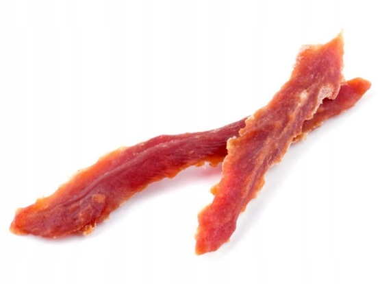 Psí Pamlsek Stripsy Měkké Kachní Prsa Masové Kousátko Maced 500 G