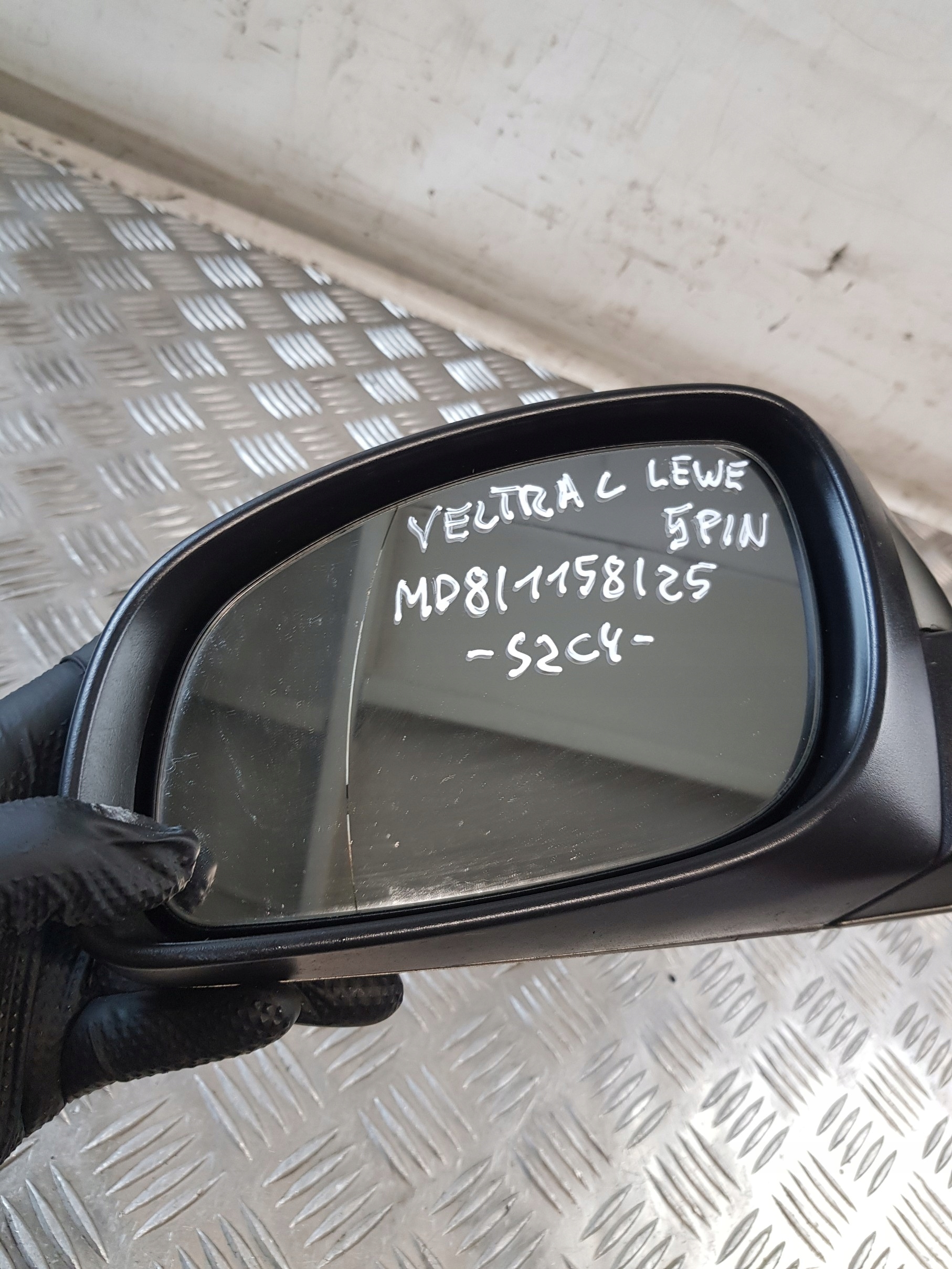 mirror left 5PIN 24436145 OPEL VECTRA C EUROPA K: 2FU