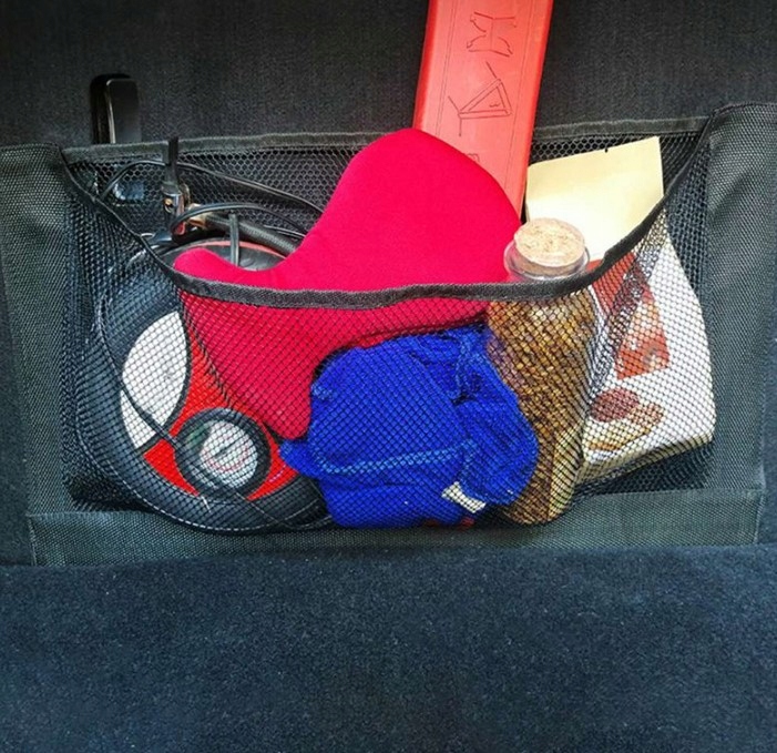 ORGANIZER KIESZEŃ TORBA DO BAGAŻNIKA NA RZEP S Rodzaj siatki