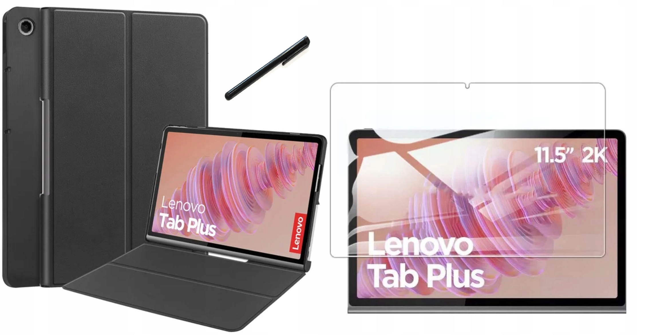 Etui Szkło Hartowane Rysik do Lenovo Tab Plus TB351FU 11,5" 2024