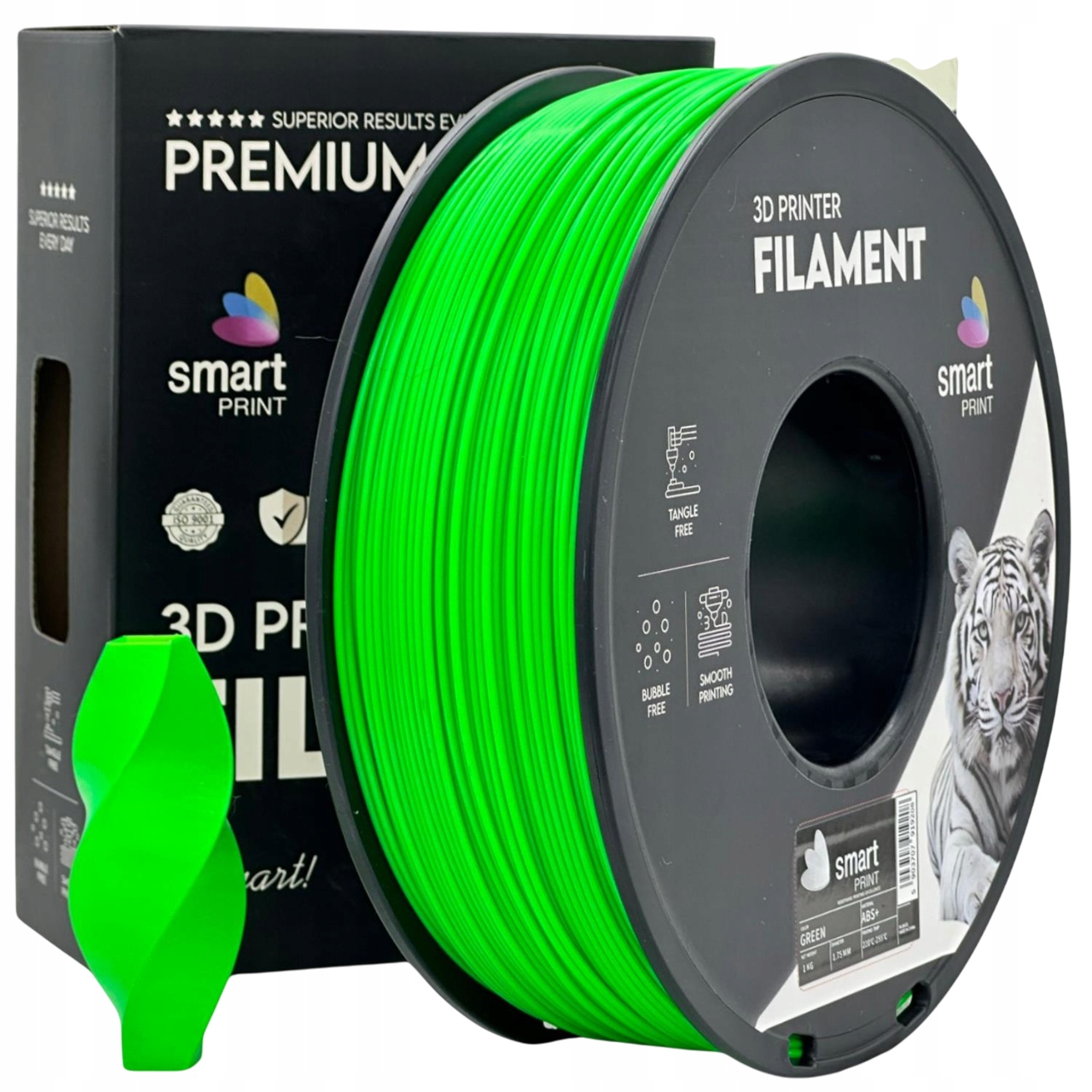 Filament Abs+ Imagine 1,75 mm 1000 g zielony