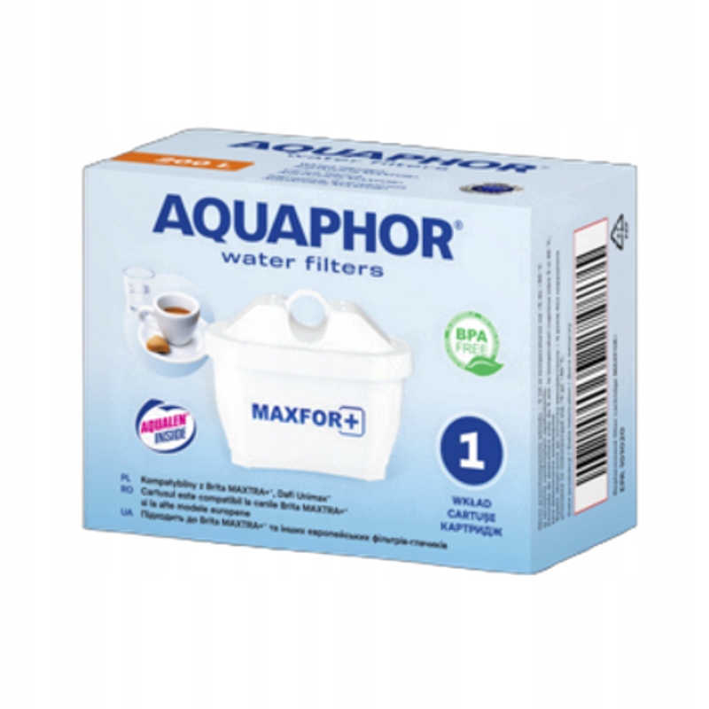 Uniwersalny wkład filtrujący Aquaphor Maxfor+ 1 szt..