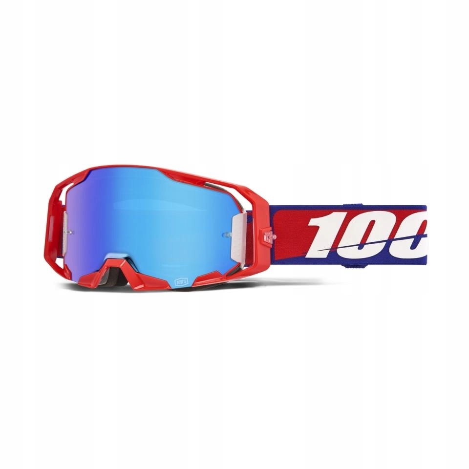 100 % Okuliare Armatic Best Mirror Blue Lens Farba Červená/modrá