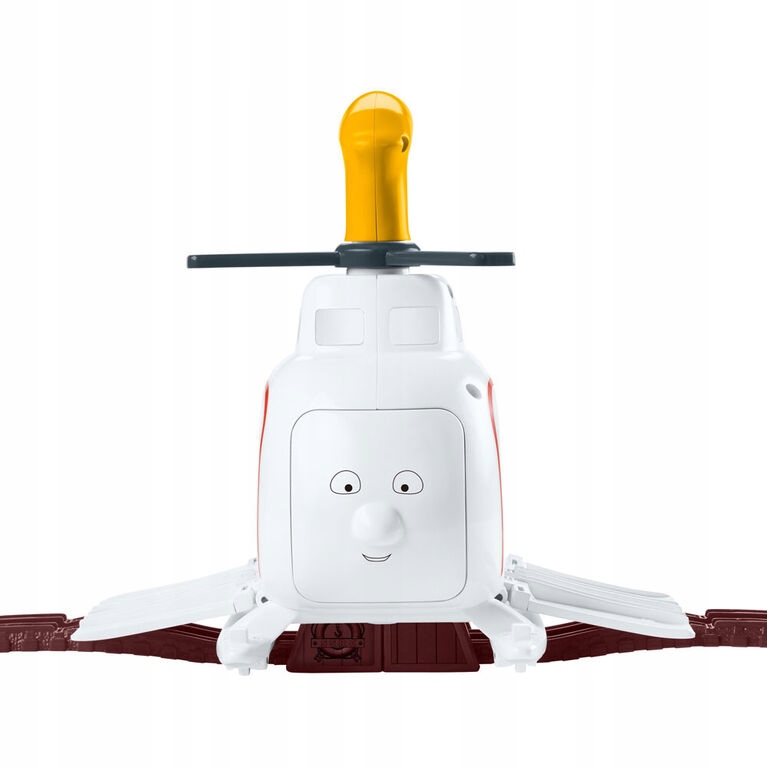TOMEK I PRZYJACIELE TrackMaster Harold z hangarem Marka Fisher-Price