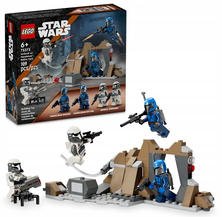 Lego Star Wars Přepadení na Mandaloru Bojová sada 75373