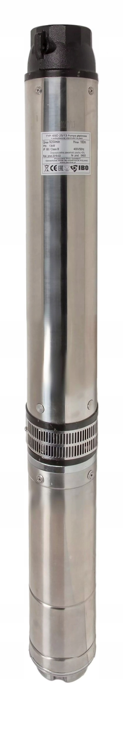 Ponorné čerpadlo 6 Sd 25-11 (11 kW, 400 V) Ibo