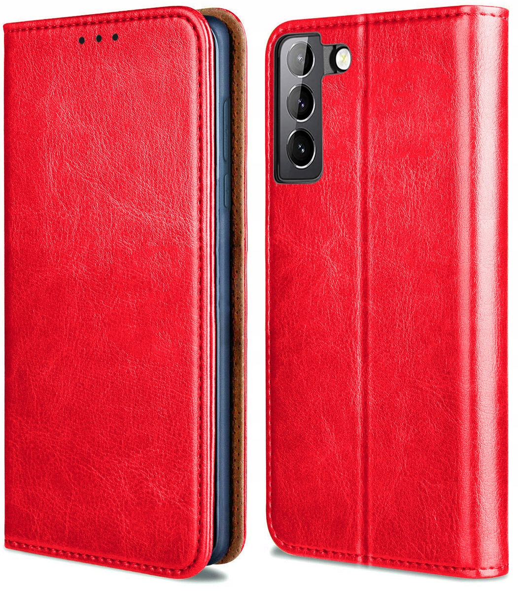 

Etui do Samsung Galaxy S21+ Plus Skórzane Szkło