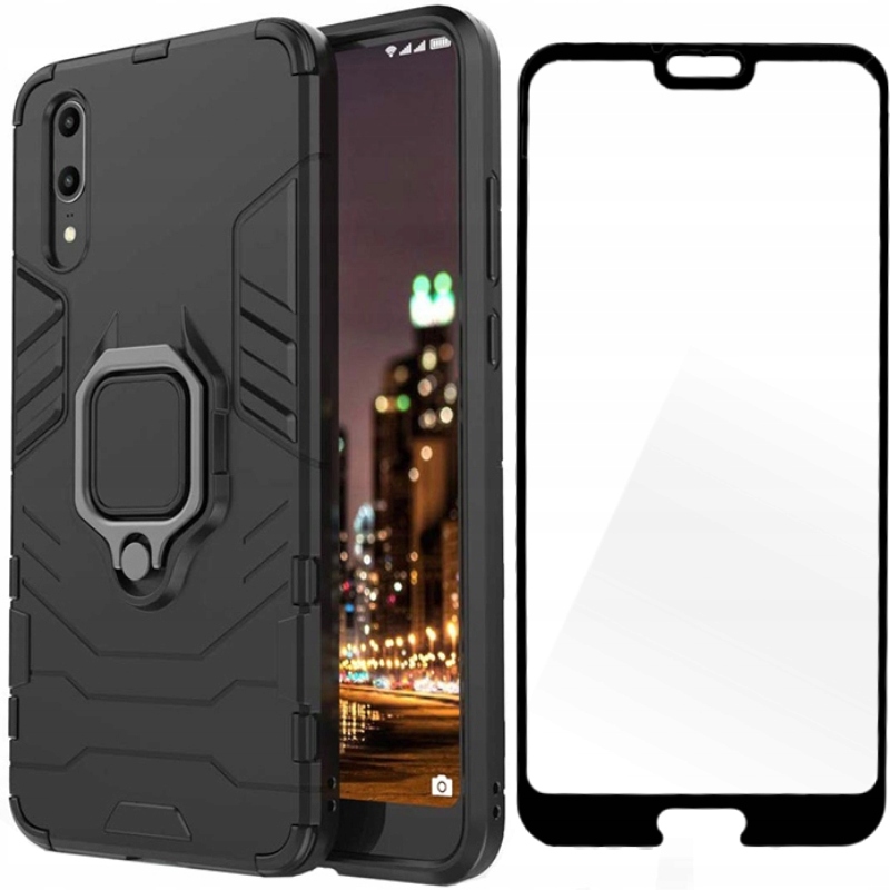 

Etui szkło do Huawei P20 pancerne X-Ring