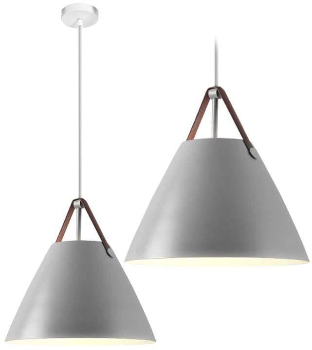 

Lampa Buffo Wisząca Nowoczesna Duża E27 Kolory