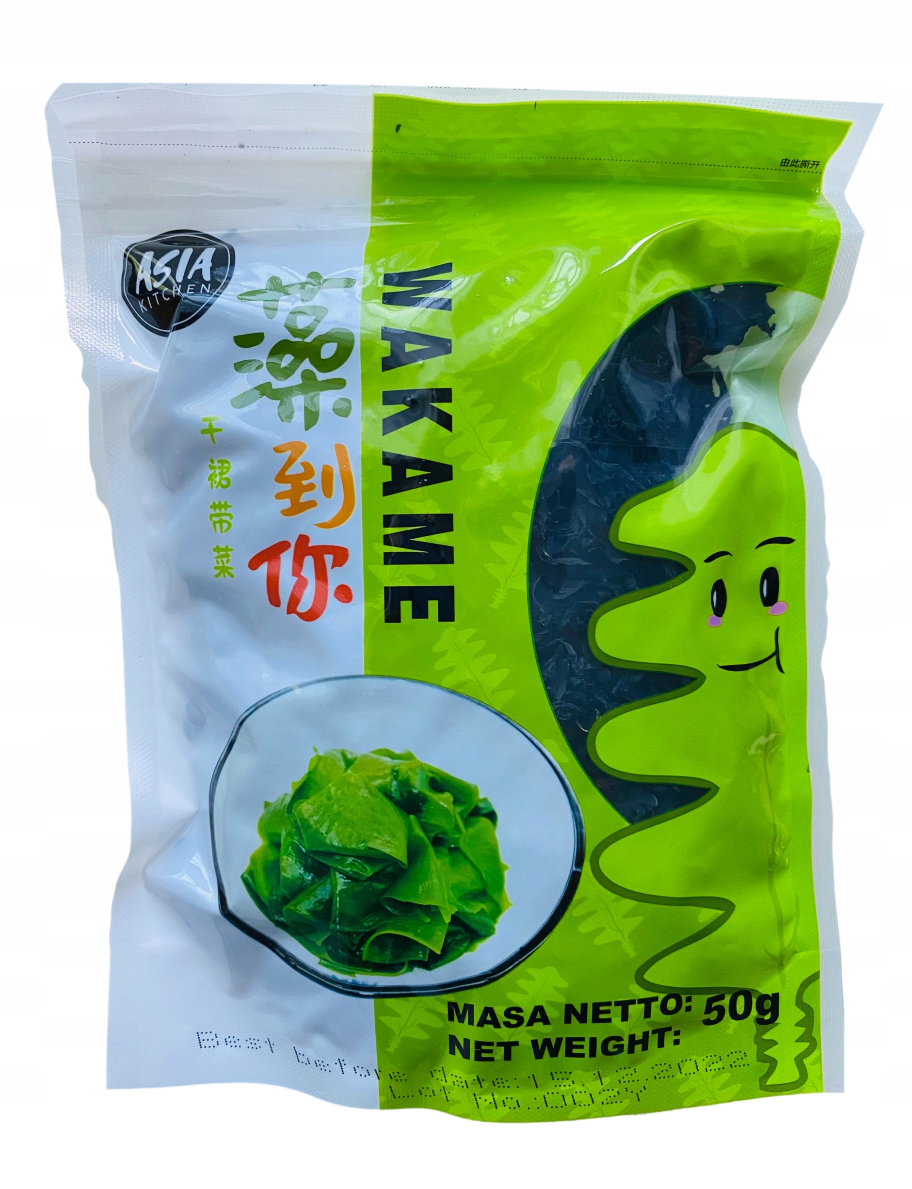 

Wodorosty Algi Wakame sałatka 50g