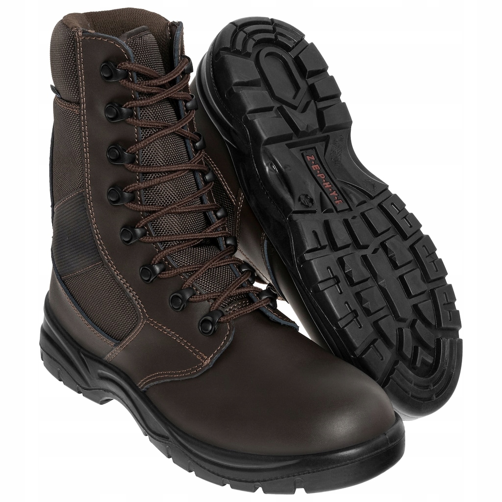 Vojenské taktické vysoké boty Zephyr Grom ZX08 Brown 41