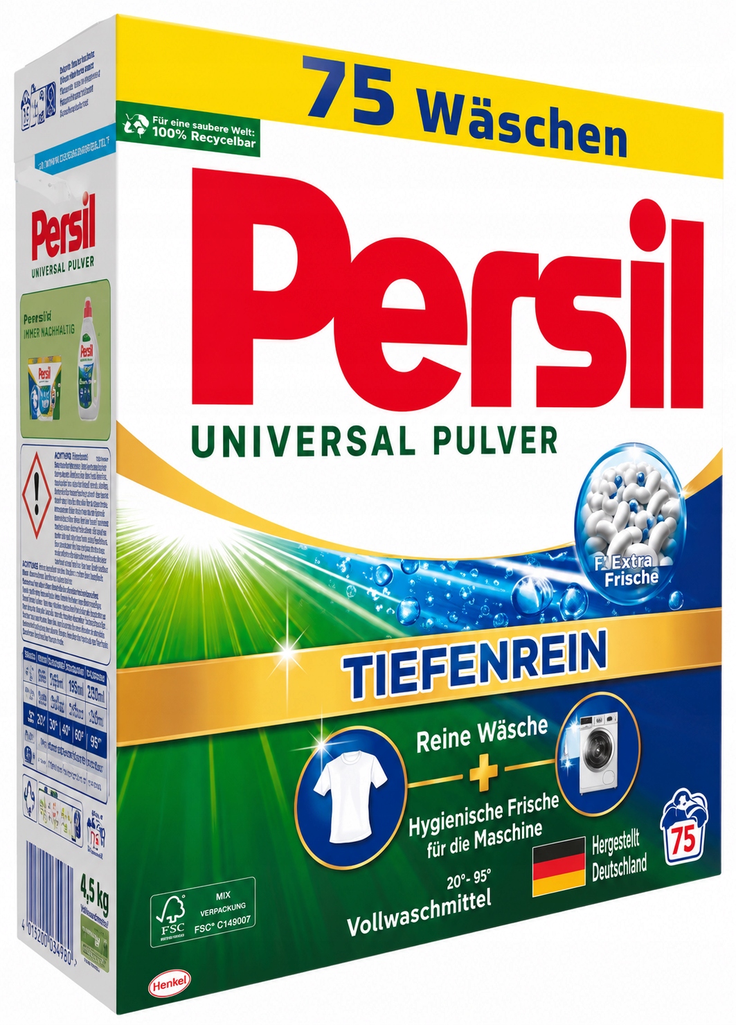 Persil Universal Proszek do Prania 4,5kg 75 Prań Niemcy