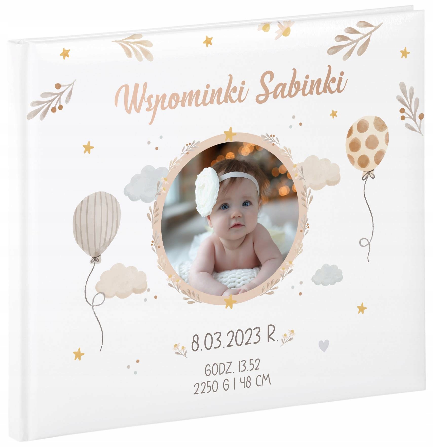 

Album dziecka Moja historia książka Nadruk zdjęcia
