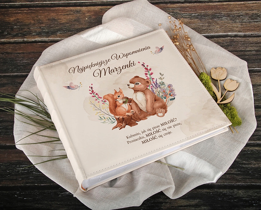 DUŻY Album na zdjęcia 500 zdjęć dziecka Personalizowany nadruk EAN (GTIN) 5903816098320