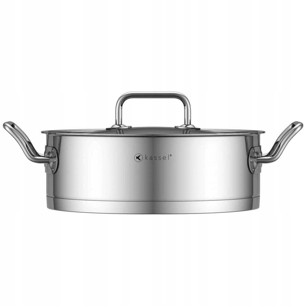 

Garnek Płaski 3,6L Kassel Pro Chef 93037 Indukcja