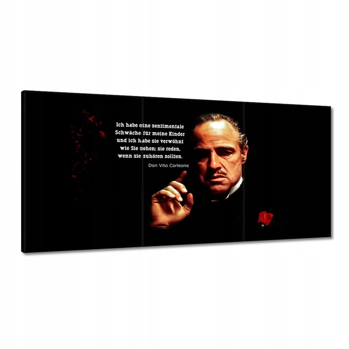 Obrazy 180x90 Citáty z Krstného otca