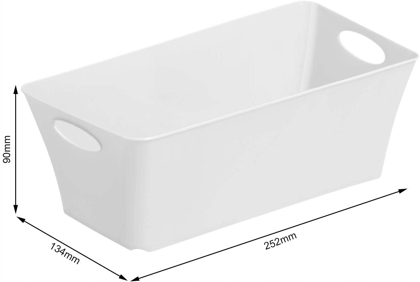 Koszyk do przechowywania Rotho LIVING 2l antracyt Marka Rotho