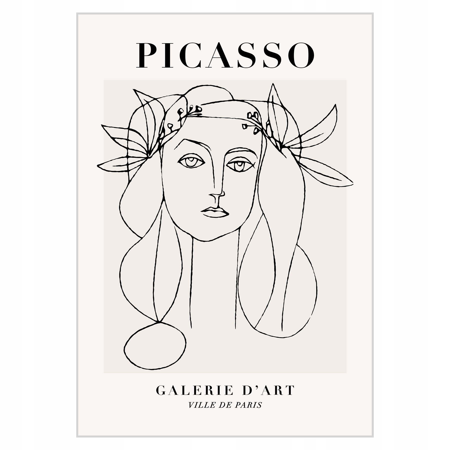 Plakat 21x30 Picasso Vintage Woman