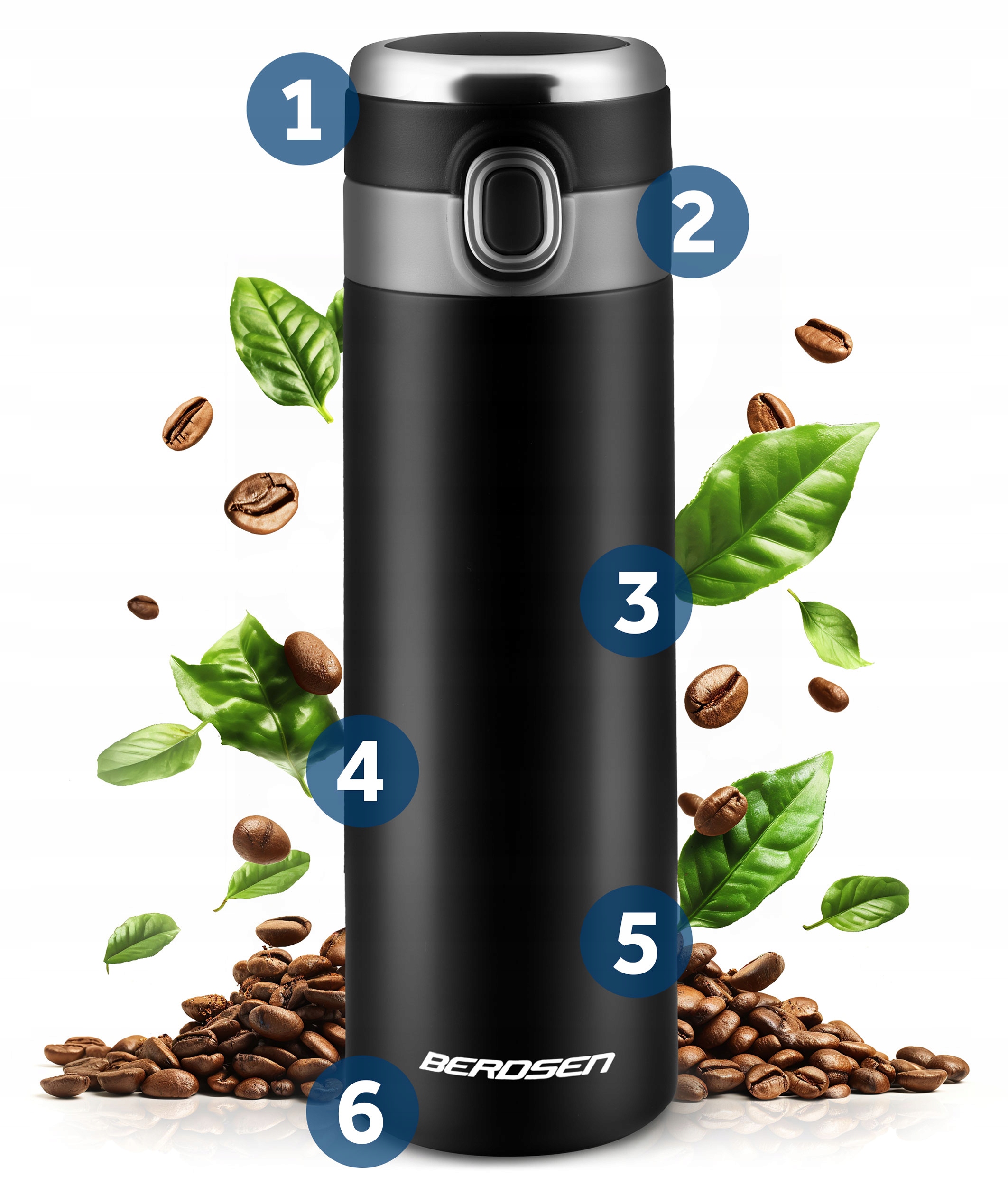 TERMOS Kubek termiczny SMART LED Termos próżniowy z wyświetlaczem EAN (GTIN) 5903890617516