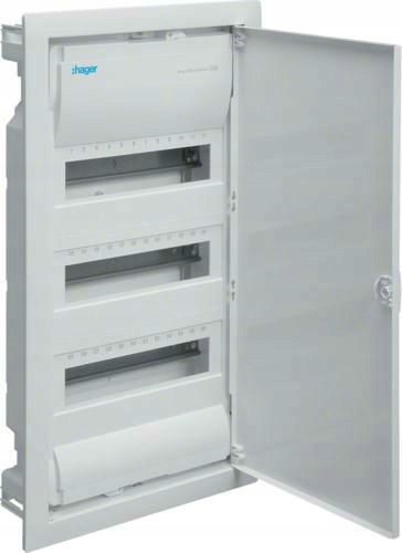 Podomietkový modulový rozvádzač 3 x 12-mod biely IP30 biely Volta VU36NE