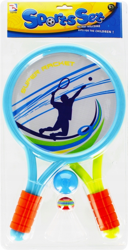 PALETKI RAKIETKI BADMINTON TENIS LOTKA PIŁKA Kod producenta 488891