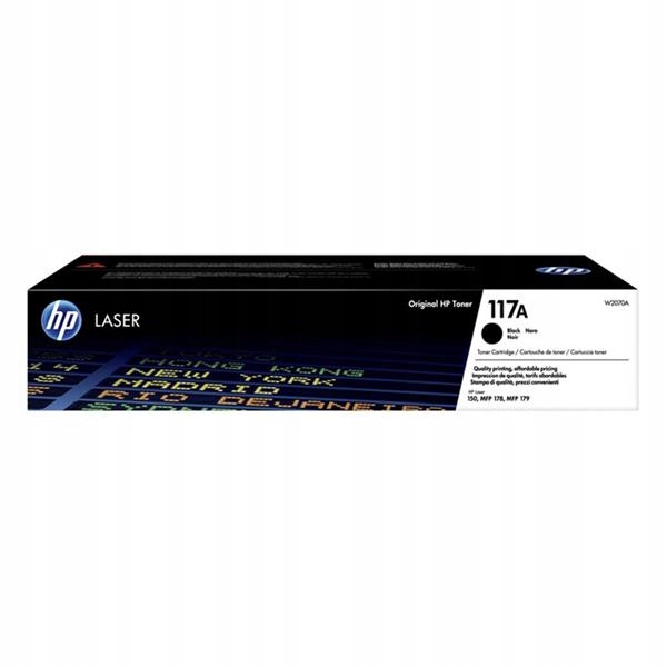 Originální toner Black Hp Color LaserJet 150, Mfp 178, Mfp 179 (117A W2070A)