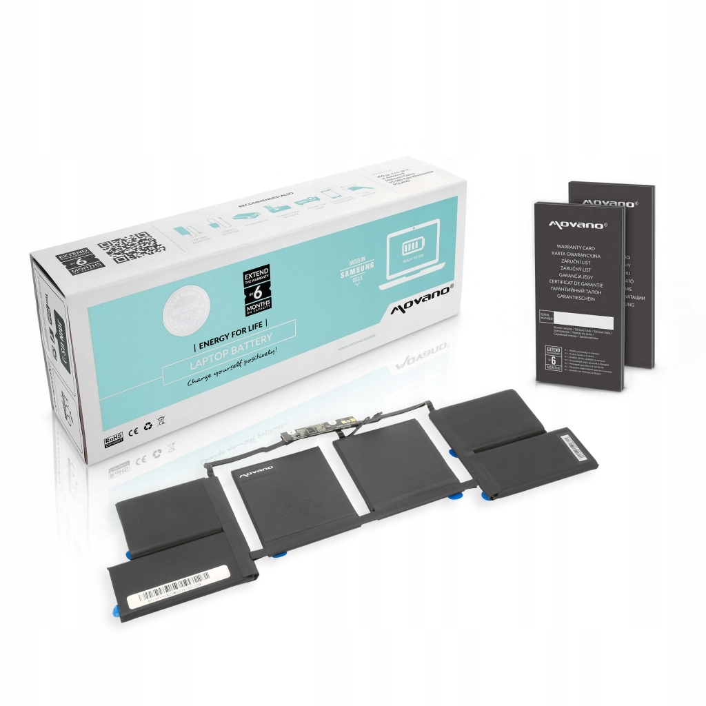 Bateria A1820 do Apple MacBook Pro 15 A1707 A1820