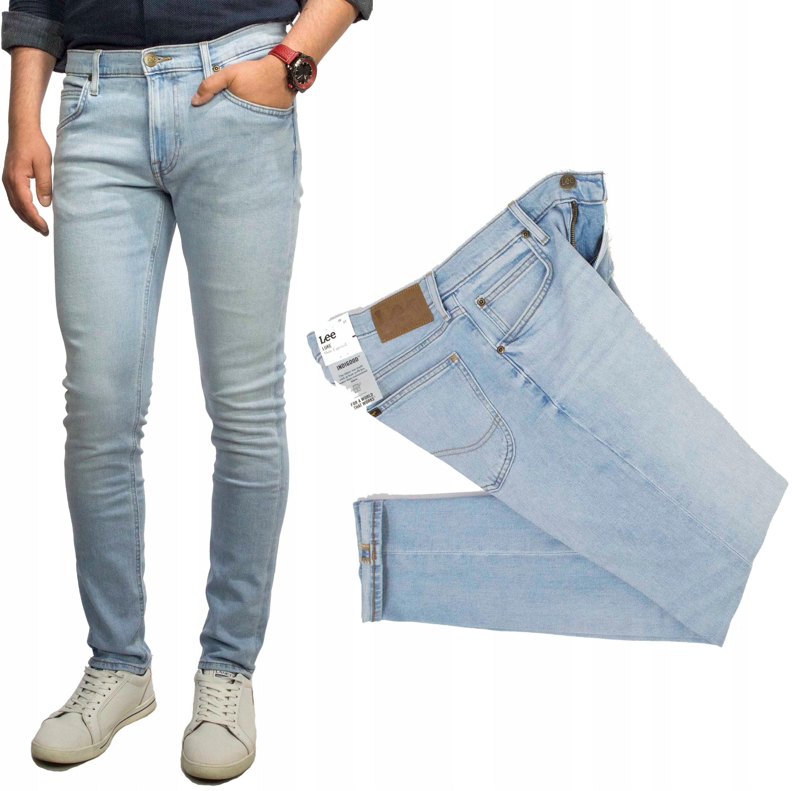 Lee Luke Sky Light pánské džíny zúžené slim W29 L32