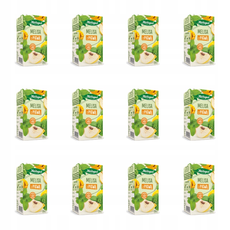 Herbapol bylinný čaj meduňka s kdoulí 20tb x 1,75g X12