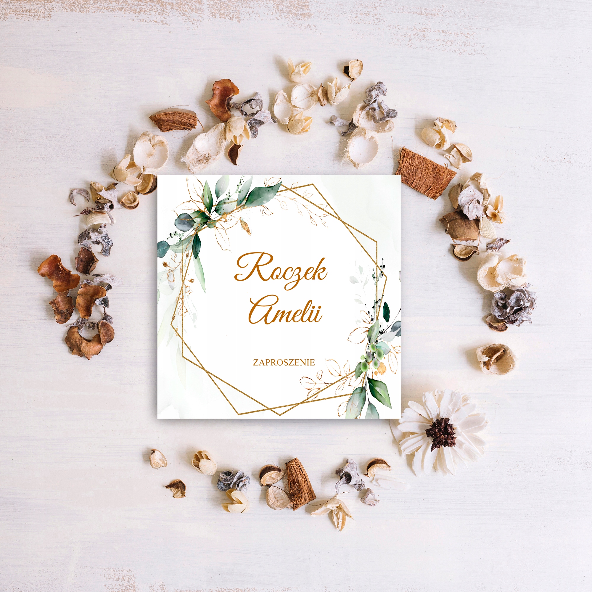 ZAPROSZENIA NA ROCZEK 1szt IMIĘ KOPERTA 119 Rodzaj chrzest