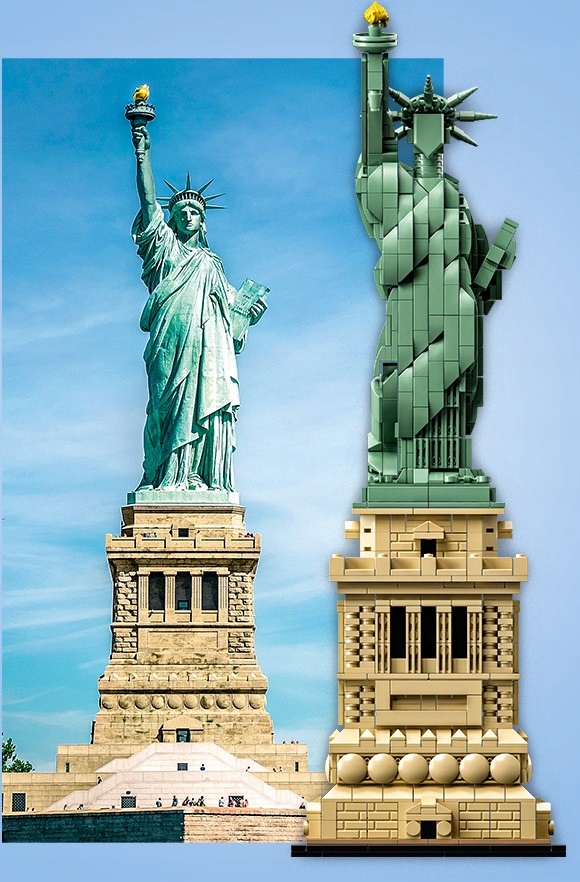 LEGO Architecture Statua Wolności 21042 Wiek dziecka 16 lat +