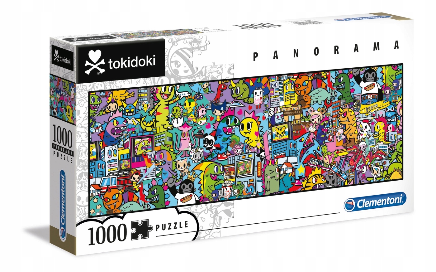 

Puzzle Clementoni 1000 el. Panorama Tokidoki 39568