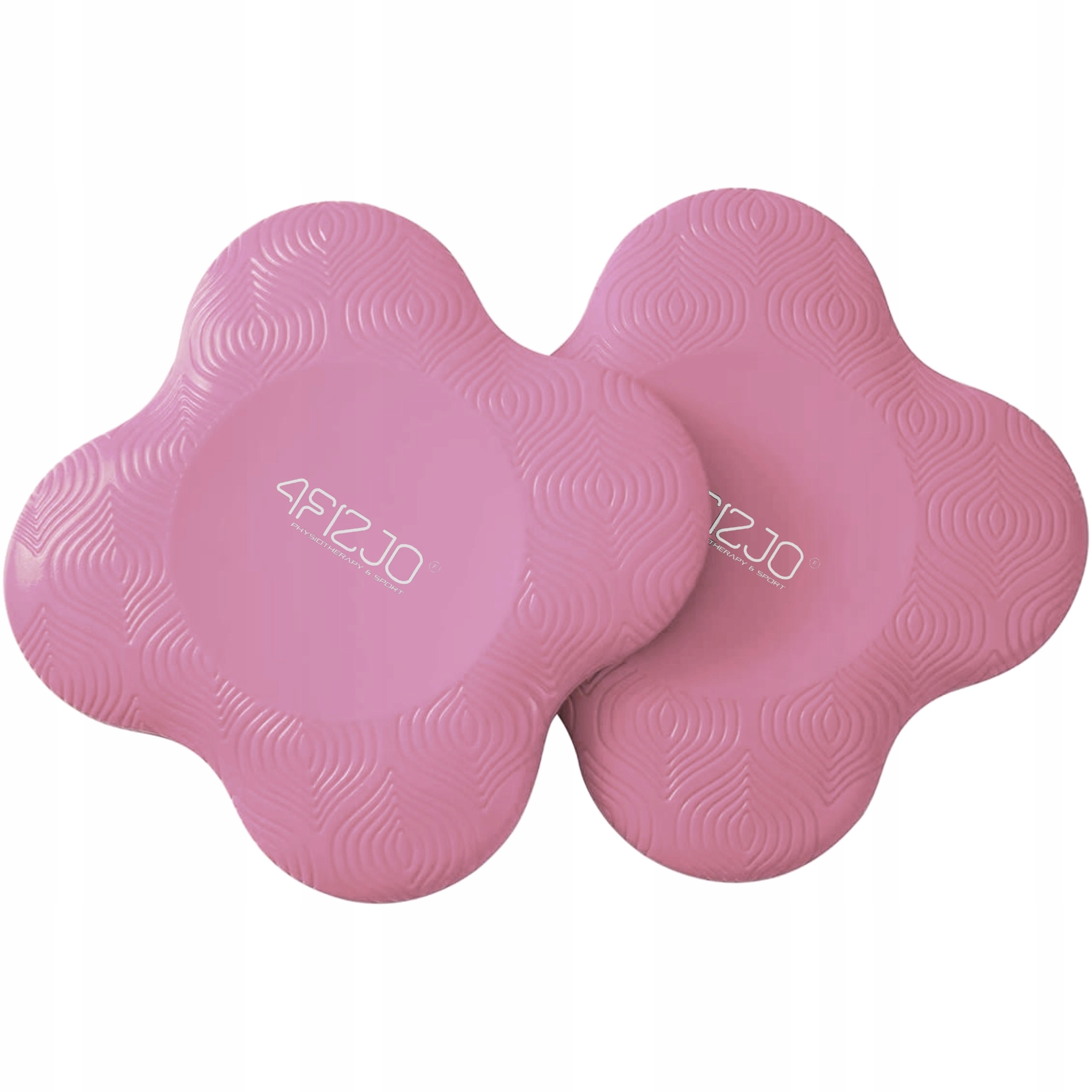 Podkładki pod kolana do jogi róż 4Fizjo