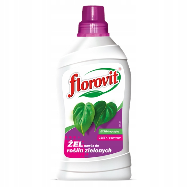 

Florovit Nawóz w żelu do roślin zielonych 800g