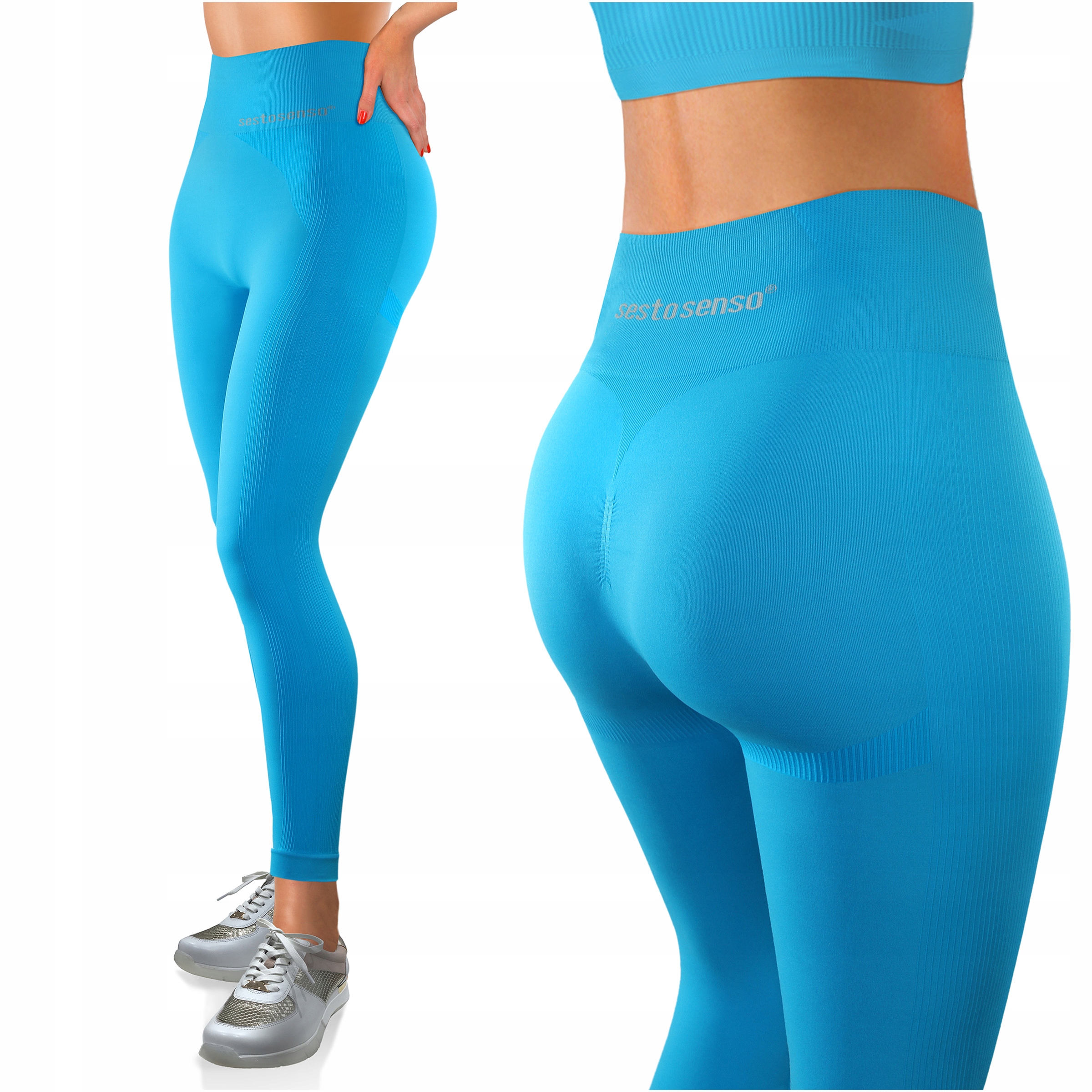 

legginsy damskie Fitness Push Up Sesto Senso Sport