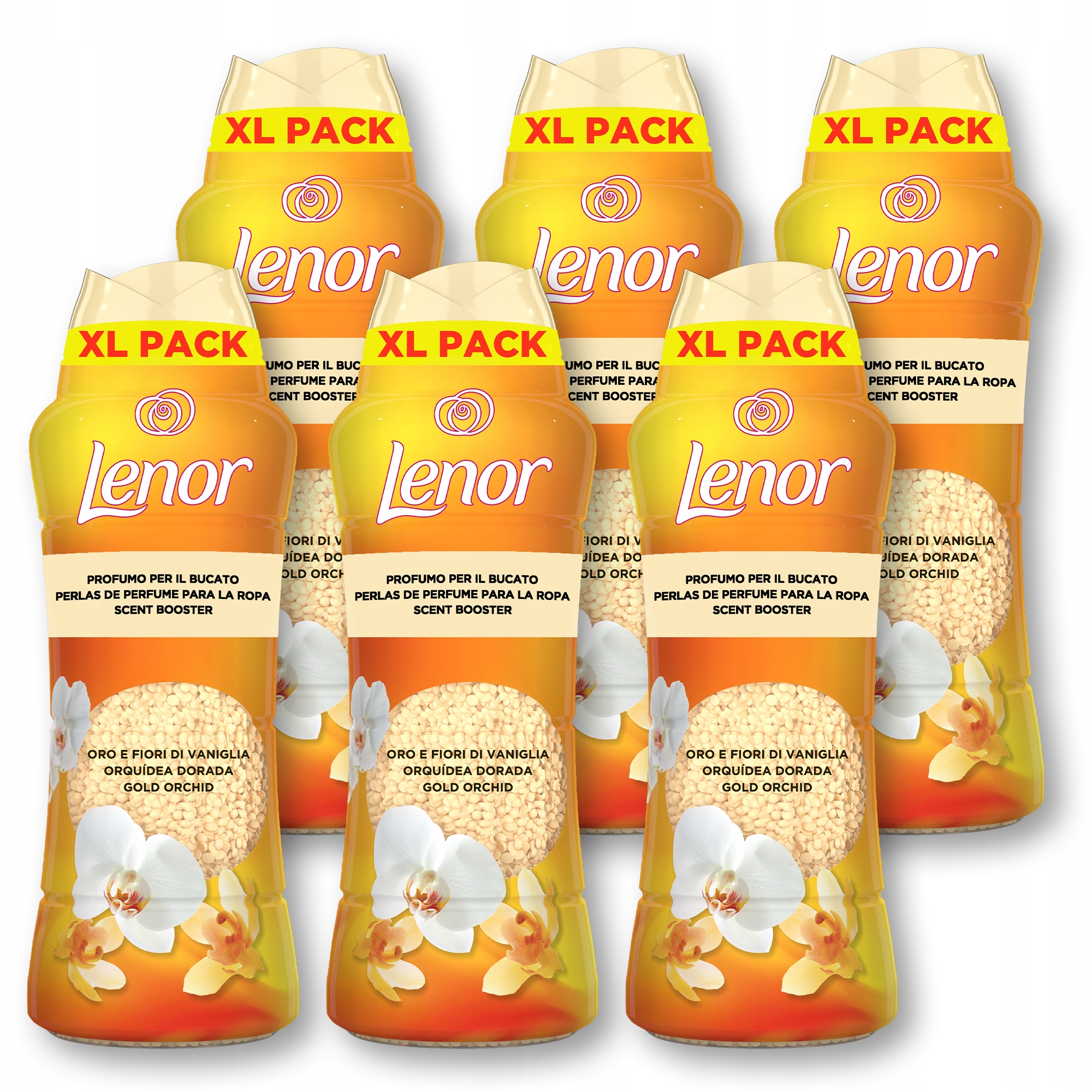 Lenor Perełki zapachowe 6x495g, Gold Orchid & Vanilla