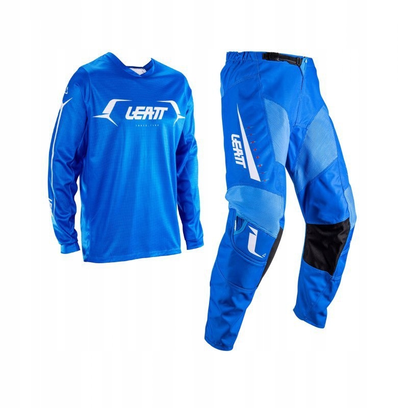 Offroadový Odev Mikina A Nohavice Leatt Ride Kit Moto 3.5 Blue XL