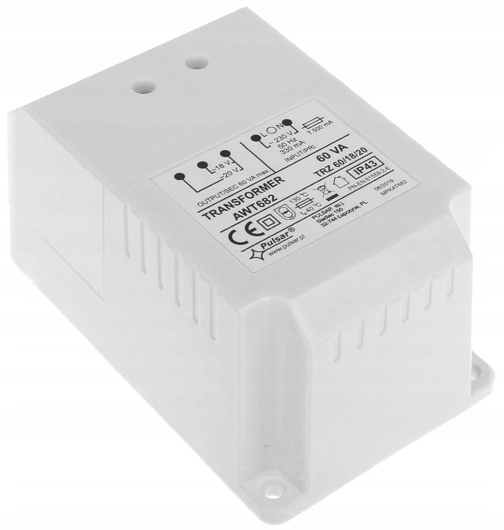 Transformator Pulsar AWT682 DO CENTRAL SATEL INTEGRA EAN (GTIN) 5901643194499